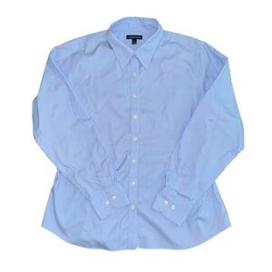 Lands' End Light Blue Button Down Shirt
